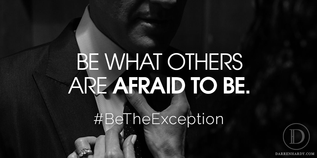 DARRENHARDY's tweet photo. Who will you become?
#BeTheException https://t.co/kT459AEfHV