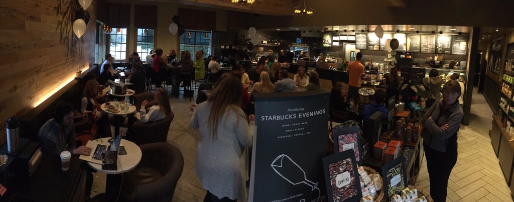 Congrats to Virginia and Stonebridge for your Evenings launch!  <a href="/Lundy_Alex/">Alex Lundy</a> @ <a href="/danibux/">Dani</a> <a href="/SbuxSydney/">Sydney Lewis</a> #SCevenings