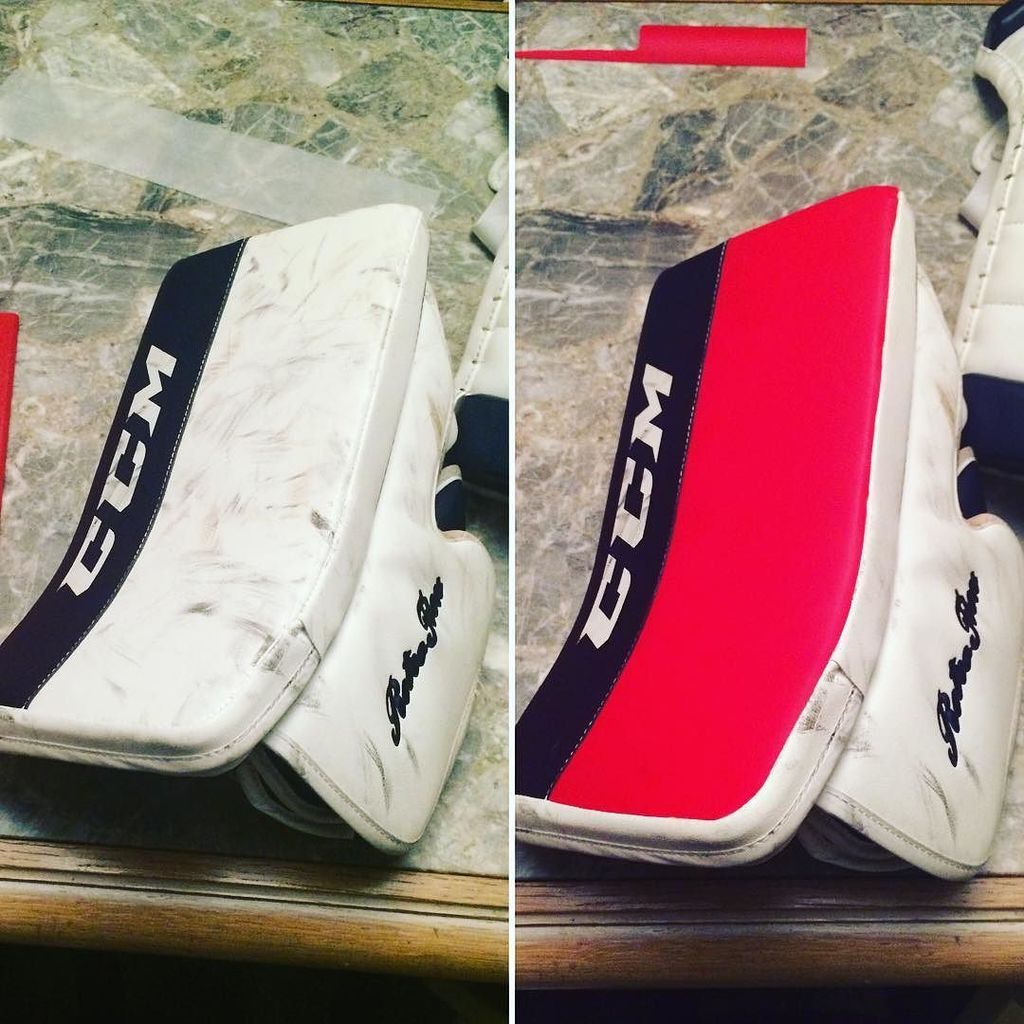 MatthewBurzon's tweet photo. #Padskinz project number two in the books. Can't wait to get back on the ice. #padwrap #re… https://t.co/9TzsKaBadL https://t.co/1Rgd3FLYAQ
