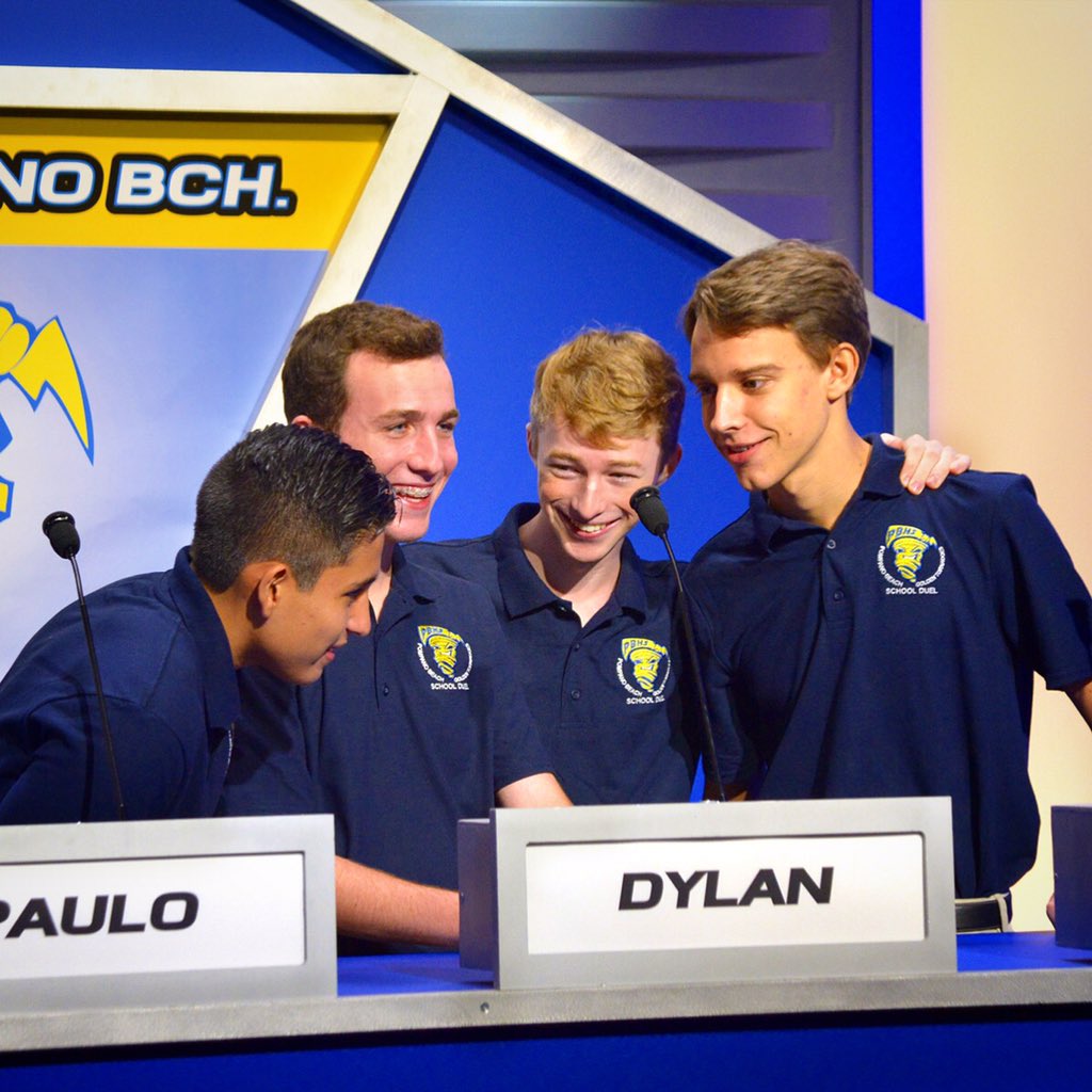 SchoolDuel's tweet photo. #SchoolDuel 2016 begins Thur 7pm on #BECONTV. #PompanoBeach vs #Taravella Like/retweet if rooting 4 #PompanoBch! https://t.co/w0waRu11g1