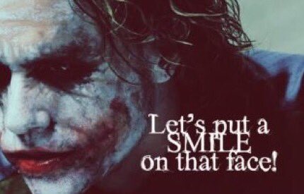Jさん ダークナイト ジョーカーの名言パート1 Let S Put A Smile On That Face その顔を笑顔にしてやろう Rt T Co Okh4uehekg Twitter