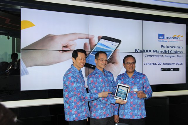 Peluncuran #MyAXAMandiriClaims oleh Komisaris &amp; Direktur AXA Mandiri GI, Bpk. <a href="/RandyLianggara/">Randy Lianggara</a> <a href="/Albertus_Wiroyo/">Albertus Wiroyo Karsono</a>
