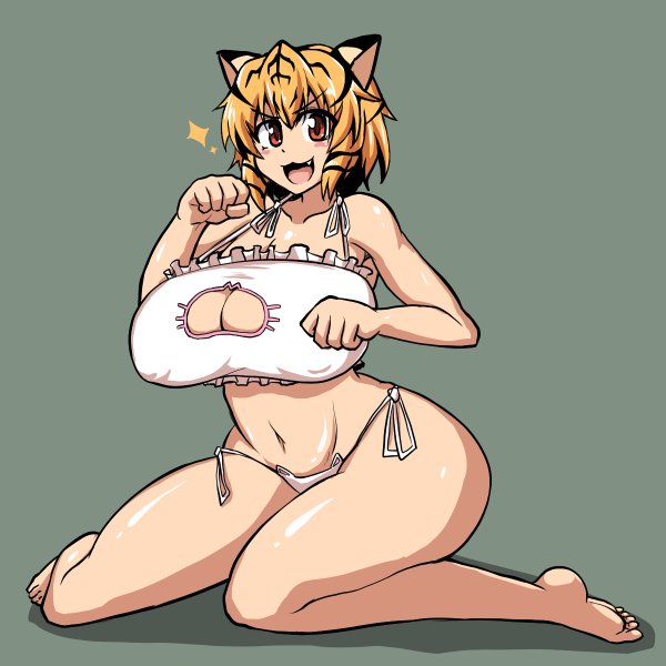 猫下着天虎ちゃん! 