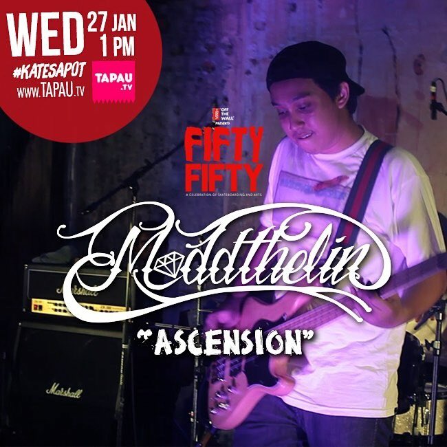 Maddthelin's tweet photo. Lepas lunch nanti boleh tengok "Ascension" live kat #FIFTYFIFTYSKATEFEST di https://t.co/2t6yYQ2yYG @TAPAUtv https://t.co/xCkQlF1jDM