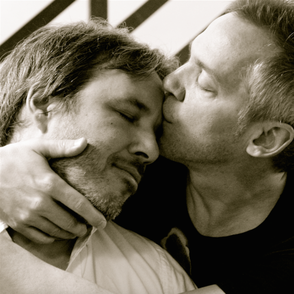 Queerty's tweet photo. Straight Celebs Pose As Gay Couples To Battle Homophobia https://t.co/T163GC2NeV https://t.co/oeFKNfzUb8