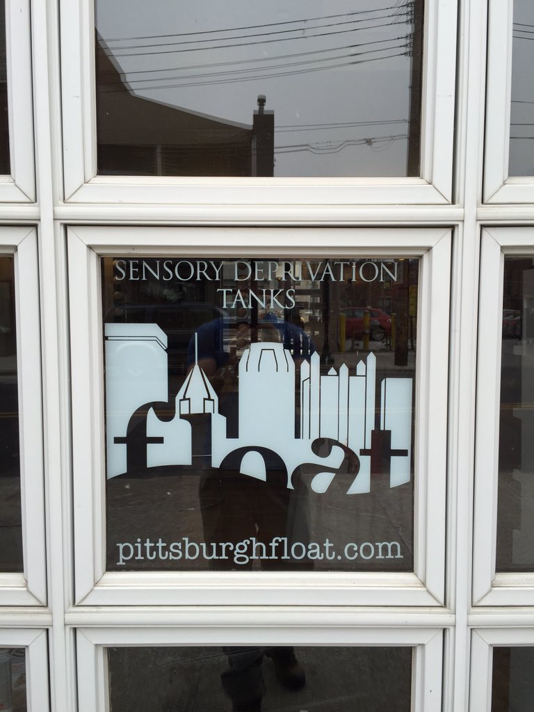 No better way to welcome you to Pittsburgh than a float in a sensory deprivation tank <a href="/cesarmillan/">Cesar Millan</a>