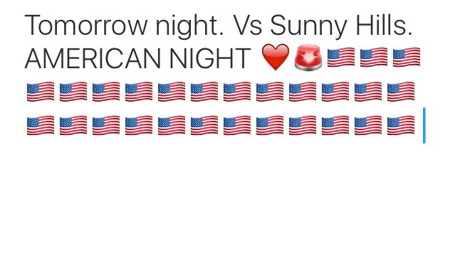 FuhsTribe's tweet photo. Come out in red white and blue tomorrow https://t.co/i5LzqeRJKq