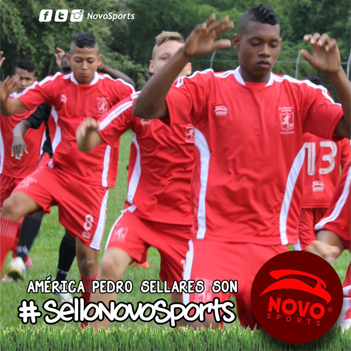 Nos llena de motivación y mucho orgullo vestir al América Pedro Sellares, ellos son #SelloNovoSports