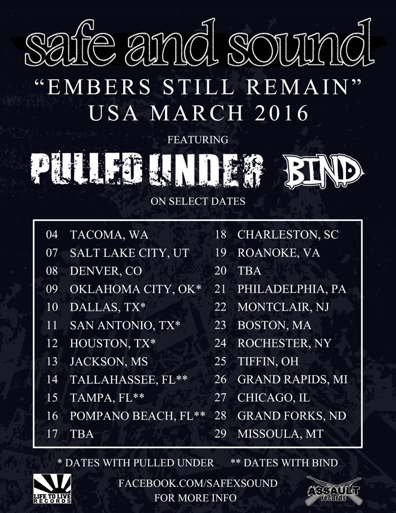 USA TOUR IN MARCH! SEE YOU ALL SOON! TBA DATES WILL BE ANNOUNCED SOON!