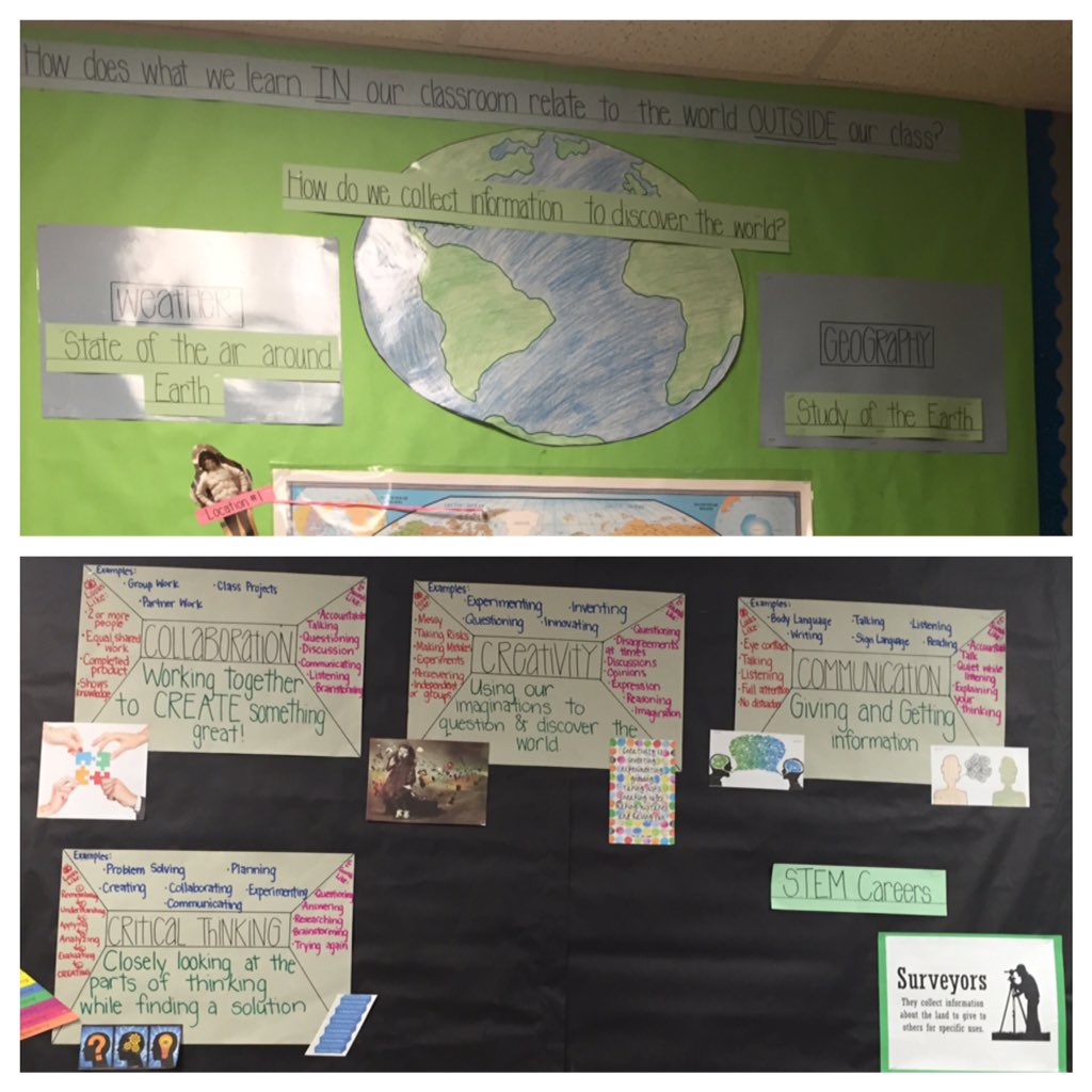 MrsCervone_EDU's tweet photo. 2nd Grade STEM unit on Exploration underway. #guidingquestion #4C's #TBK8STEM https://t.co/kfOVsJ4rxE