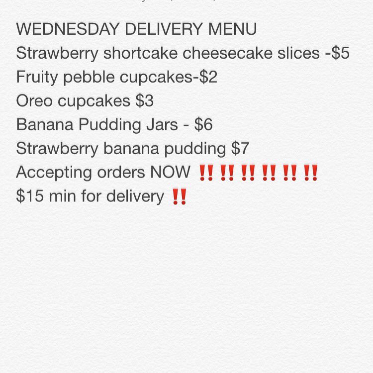 daisweetss's tweet photo. Delivery available tomorrow #daisweets https://t.co/JLjylf86p3