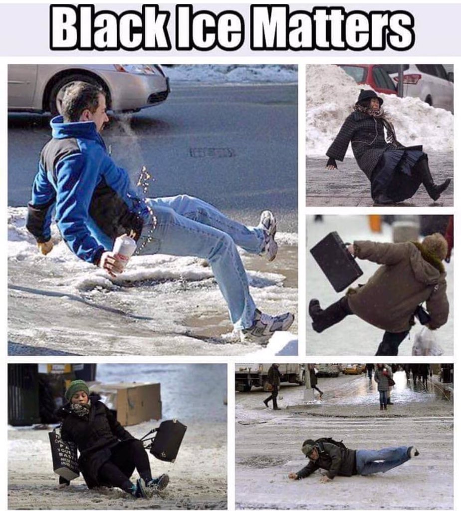 "Black Ice Matters!" 