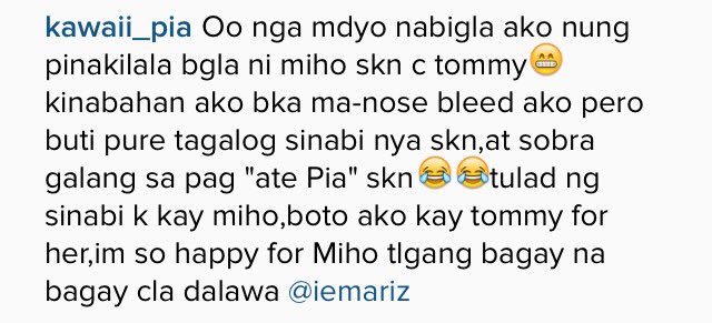 blogvd's tweet photo. “@behindthehive: Kind of a friend you need in life 

BigBreakFor TOMIHO https://t.co/Of3weQPdsS” #MissUMostBeautifuLKapamiLyaDay