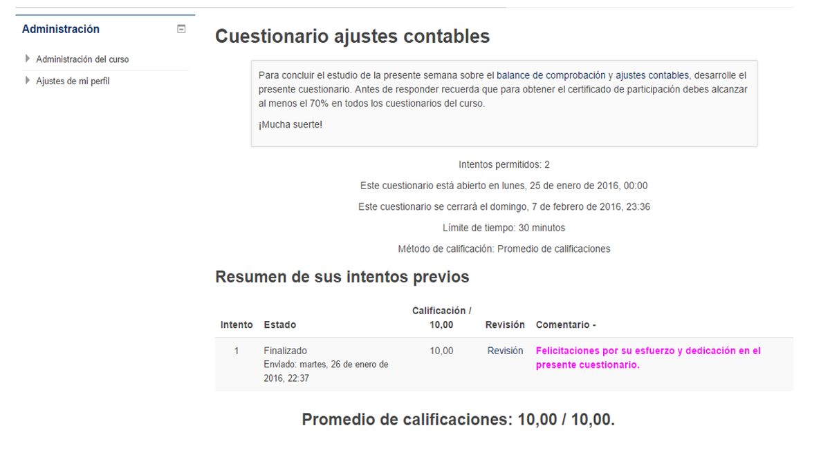 cumbicos_karen's tweet photo. #ciclo_contable terminando el cuestionario Ajustes Contables con exito .!! #Nivel_3 #MoocUTPL https://t.co/UkNFrDOz7H