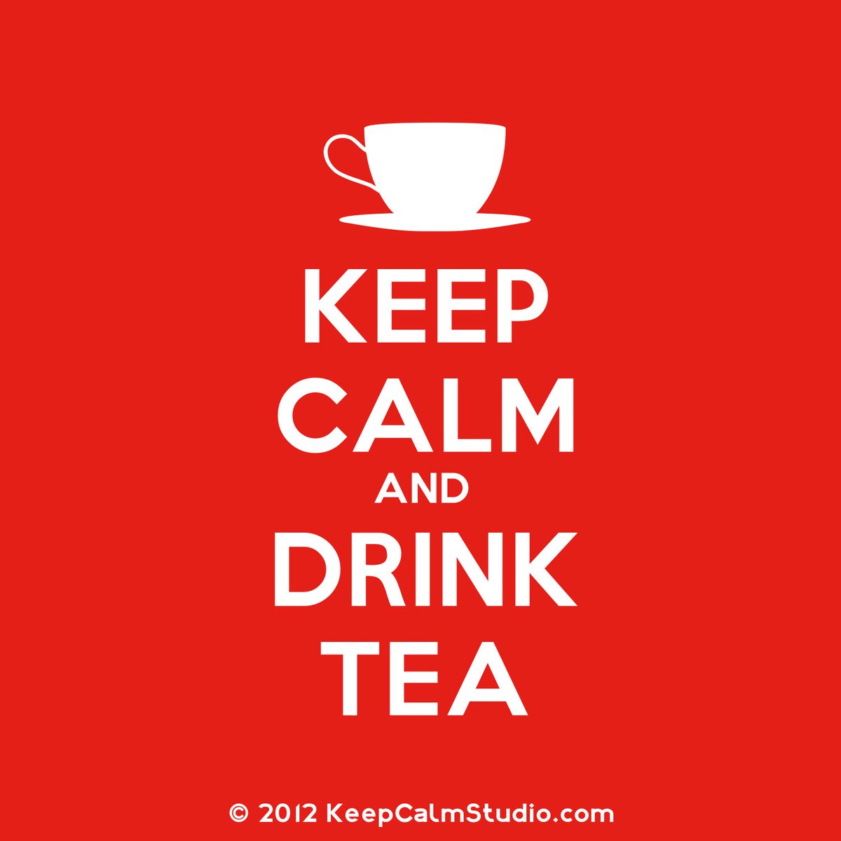 Groupine's tweet image. A tough day? Calm down and have a cup of tea!