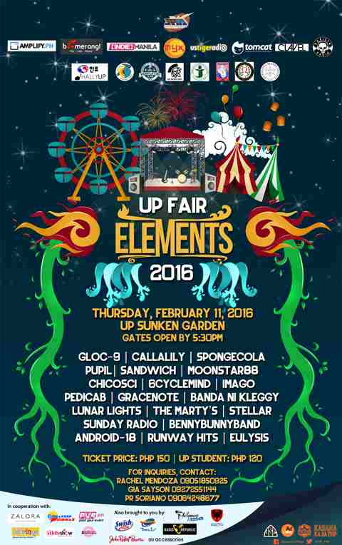 philconcerts's tweet photo. #UPFairElements2016
2/11 at Sunken Garden
Ticket Prices:
P150-Regular
P120-UP Students
https://t.co/qCA0MAZADv https://t.co/XPXZ4CjOqL