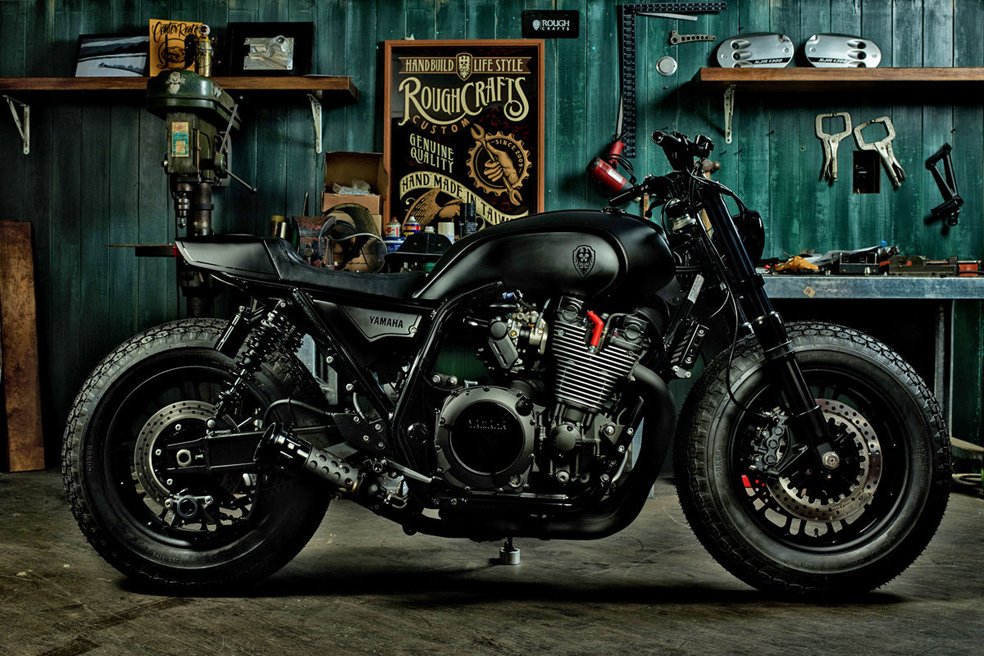 Yamaha XJR1300 "GUERILLA FOUR " by Rough Crafts #yardbuilt #yamaha #roughcrafts #XJR