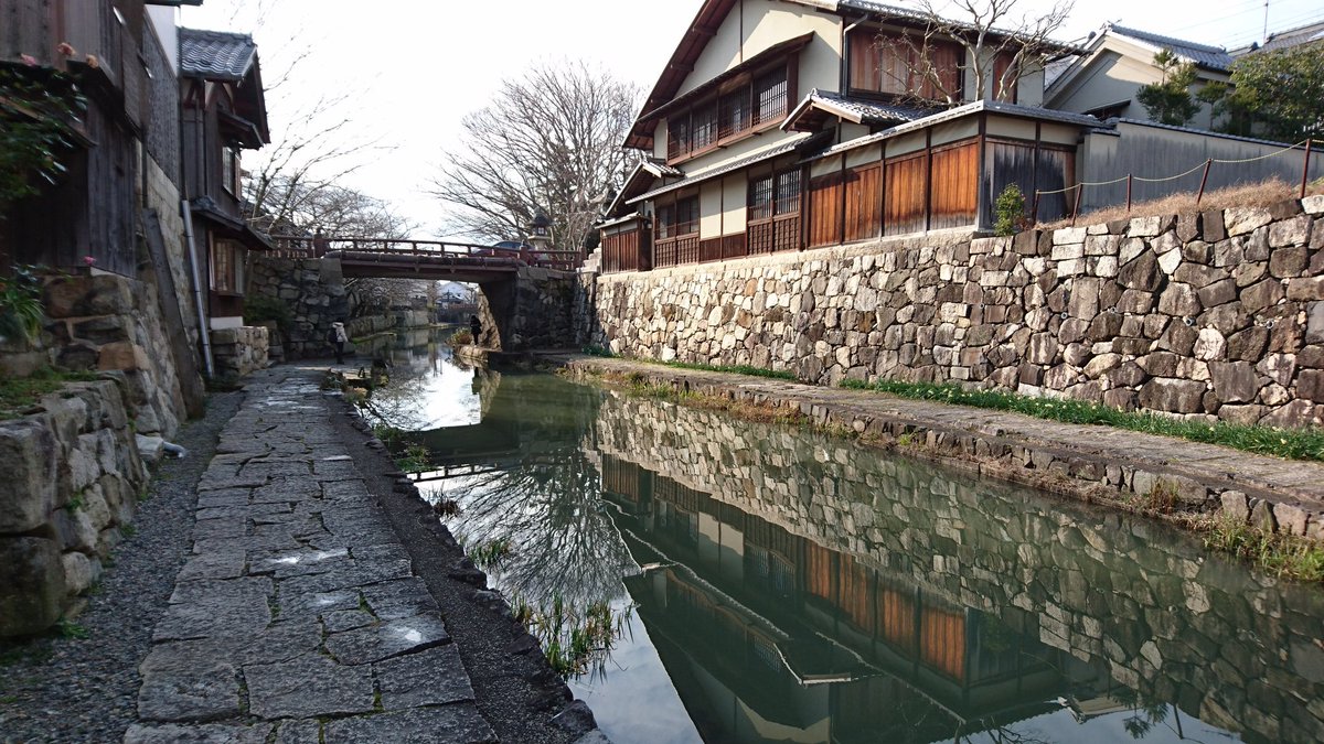 Axis 時代劇のロケ地 としても有名 八幡掘 近江八幡 滋賀 日本 Hachimanbori Omihachiman Shiga Japan T Co 5q16l9oidu