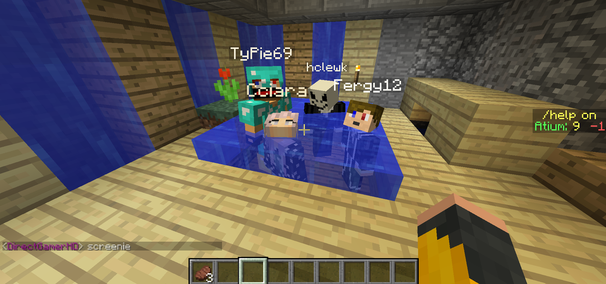 Chilling in a hot tub with the #squad. @mcmistborn