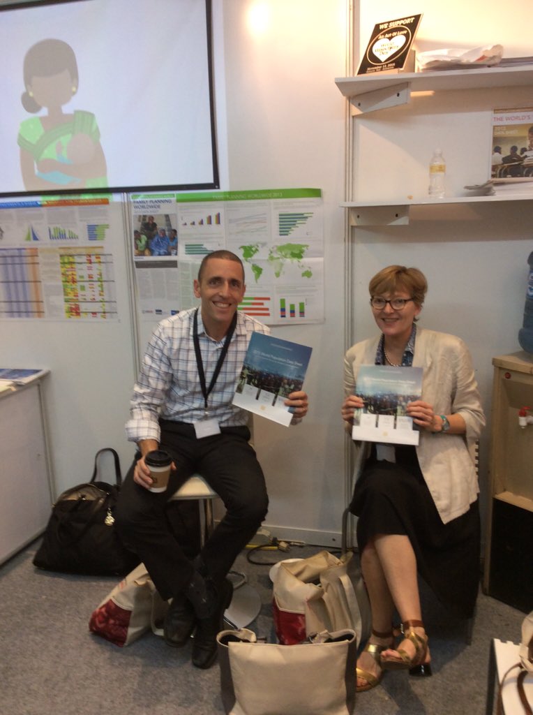 Behind these #data sheets there are #demographers! Come meet us at the PRB booth at #ICFP.