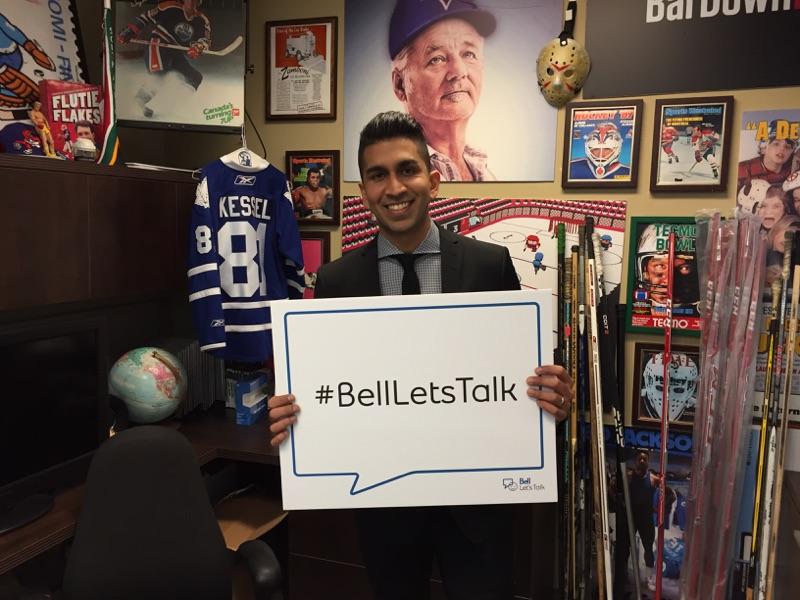TSN_Sports's tweet photo. #BellLetsTalk https://t.co/kimIjERxIn
