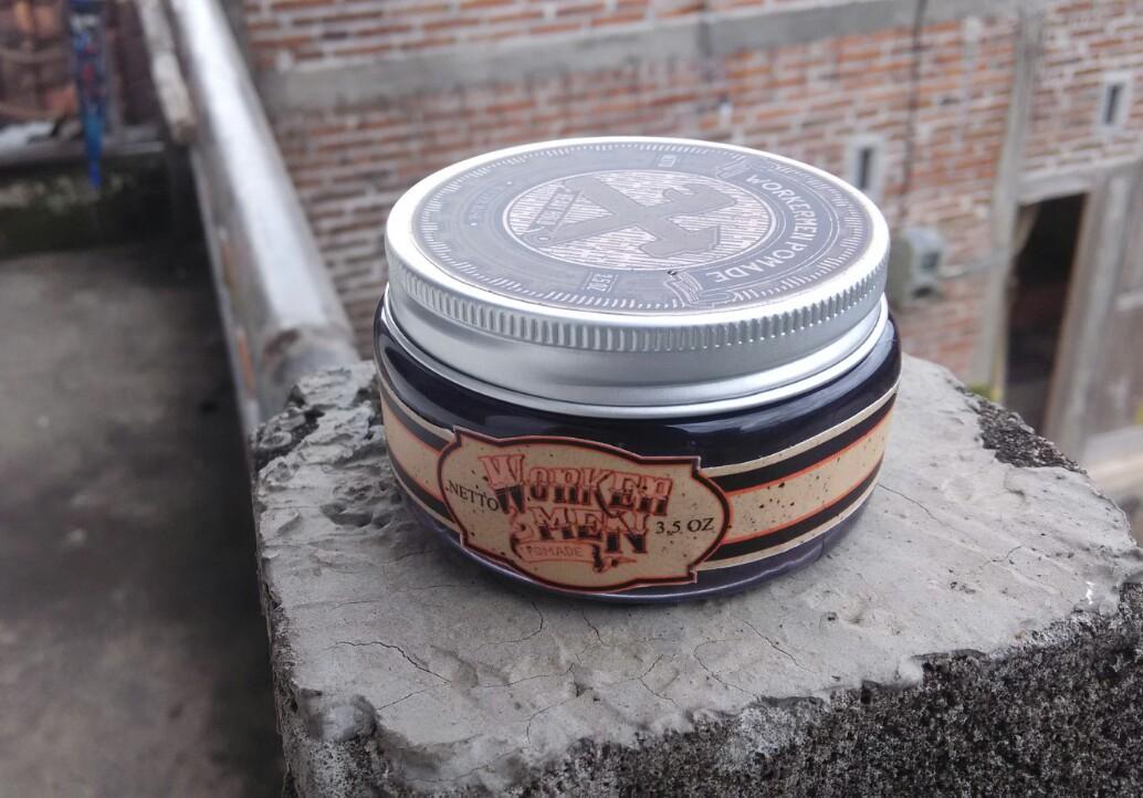 Ready  stockk // workermen pomade water based //  heavy hold //  120rb // scent : sirsak