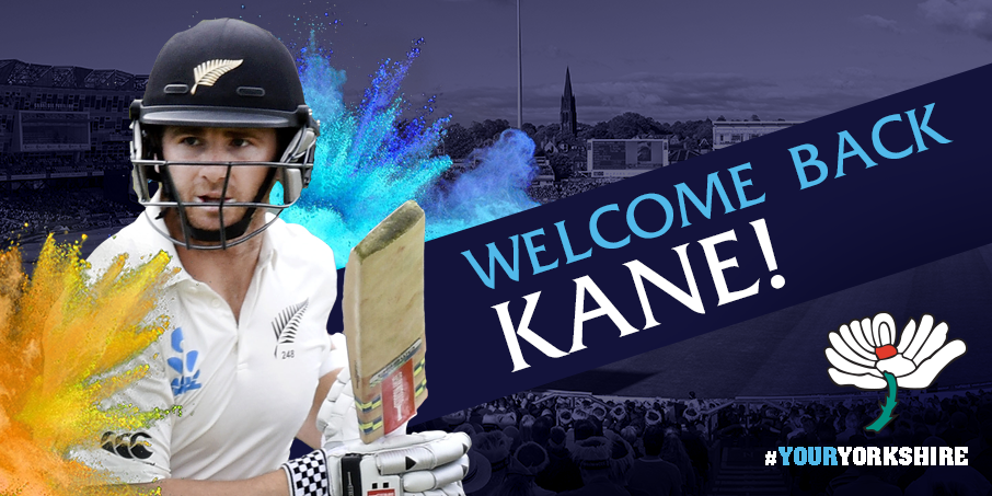 BREAKING: <a href="/BLACKCAPS/">BLACKCAPS</a> star Kane Williamson has signed for #Yorkshire.  yorkshireccc.com/news/view/4410… #YourYorkshire