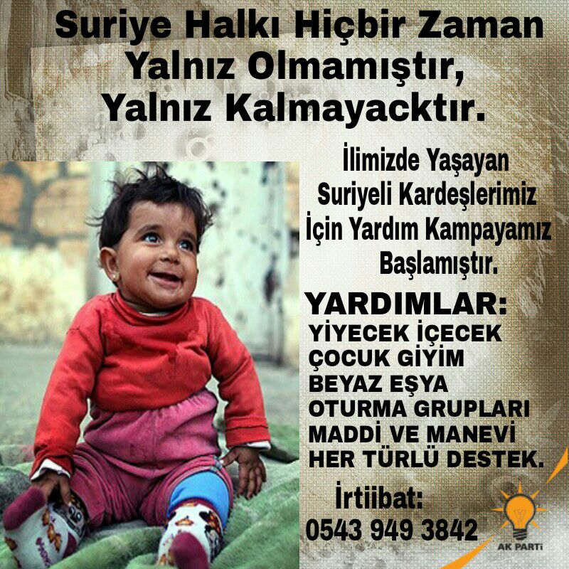 aksvslise's tweet photo. BARIŞ ve GELECEK İÇİN İNSANLIK ve ÇOCUKLAR İÇİN YARDIMLARINIZI VE DESTEKLERİNİZİ BEKLİYORUZ.  IRTIBAT TEL05439493842 https://t.co/WYLNY0Uw0r