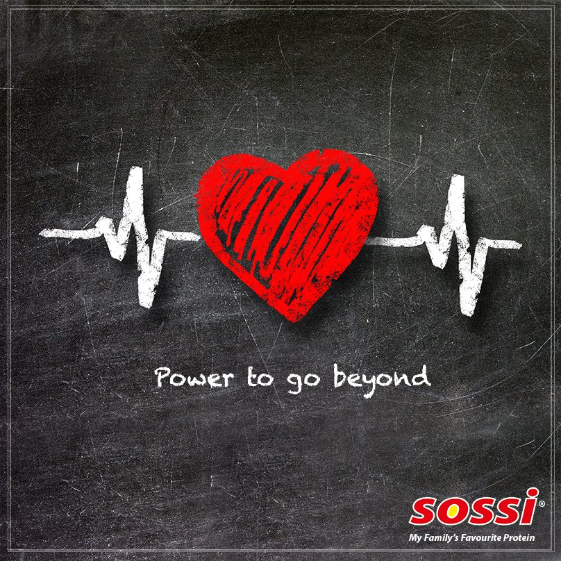 A healthy heart will give the strength to go beyond the limit.