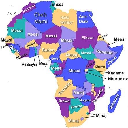 #Messi, personnalité la plus recherchée sur #Google dans une quinzaine de pays en #Afrique
Chez Nous, c'est @setoo9