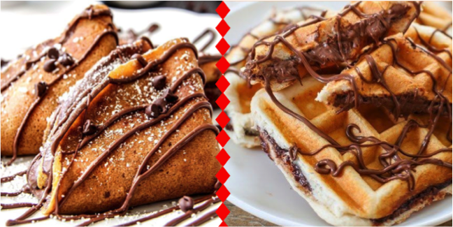 Canderel_FR's tweet photo. Plutôt crêpe ou gaufre ce matin? #duelgourmand https://t.co/GUhJGAQQRp