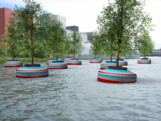 meldcc's tweet photo. Floating #forrest coming to #Rotterdam. Brainchild of @mothershiparts @popupcity #publicart #climate #art #Artcop21 https://t.co/5HWV2H2u7u