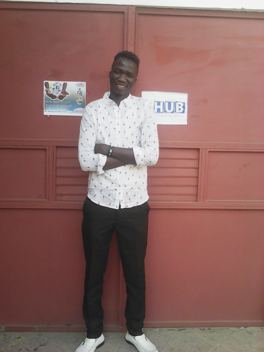 IamJaiksana's tweet photo. Meet @jHUB_Juba's first community manager. He tweets @GvmbADevo, Facebooks gvmb.devo. @iHub @icebauhaus@iceaddis https://t.co/efbf6XWMZc