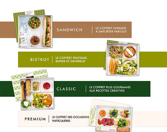 class_croute's tweet photo. Découvrez nos 4 gammes de coffrets repas pratiques, complets et livrés au bureau : https://t.co/PnYJd1bItc https://t.co/W2rwuheflW