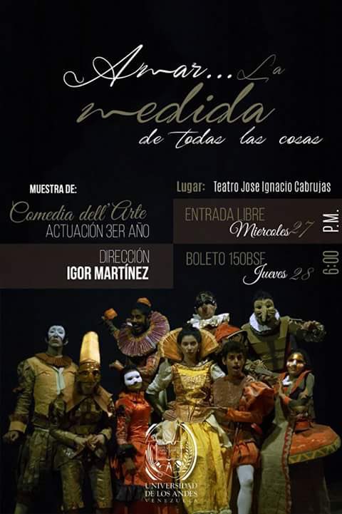 #FelizMiércoles en el <a href="/TeatroCabrujas/">Teatro Jose IgnacioC</a> producción de <a href="/EAEULA/">EArtesEscénicasULA</a>. Dirección de <a href="/Martinezigor/">Igor Martínez</a> #XArte  @VenALTeatrOo