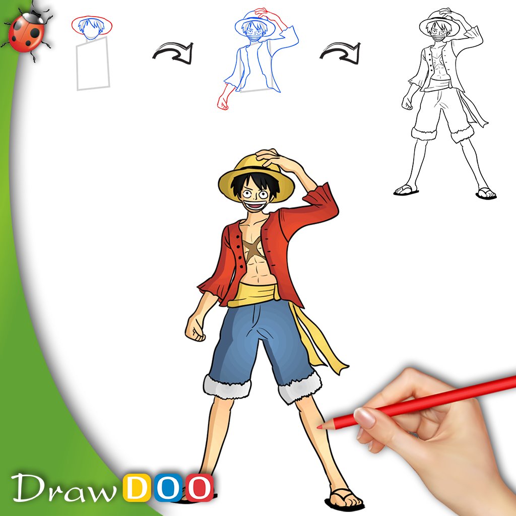 Monkey D. Luffy! - Draw it, Too!