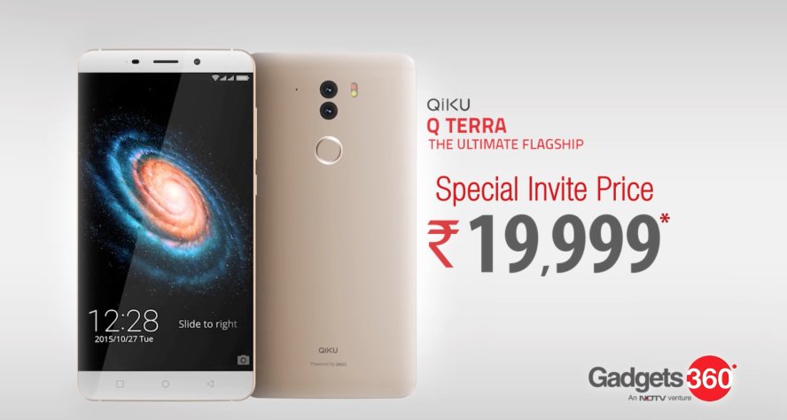 Gadgets360's tweet photo. [Promoted] Reserve your date with the Qiku Q Terra, back on sale this Friday. Register now: https://t.co/3ZX2s1P7hG https://t.co/BpsOMMRHpF