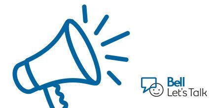 Today, for every tweet using #BellLetsTalk, Bell donates 5¢ to #MentalHealth initiatives. ow.ly/I3mvY