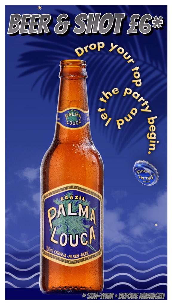We would like to Introduce our guest for this month...

#PalmaLouca <a href="/PalmaLoucaUK/">Palma Louca UK</a> 🍺