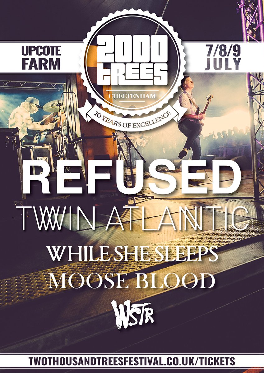 2000trees's tweet photo. .@Refused @twinatlantic @whileshesleeps @mooseblooduk @wstrband are in. Are you? :) https://t.co/JvyB120qbg