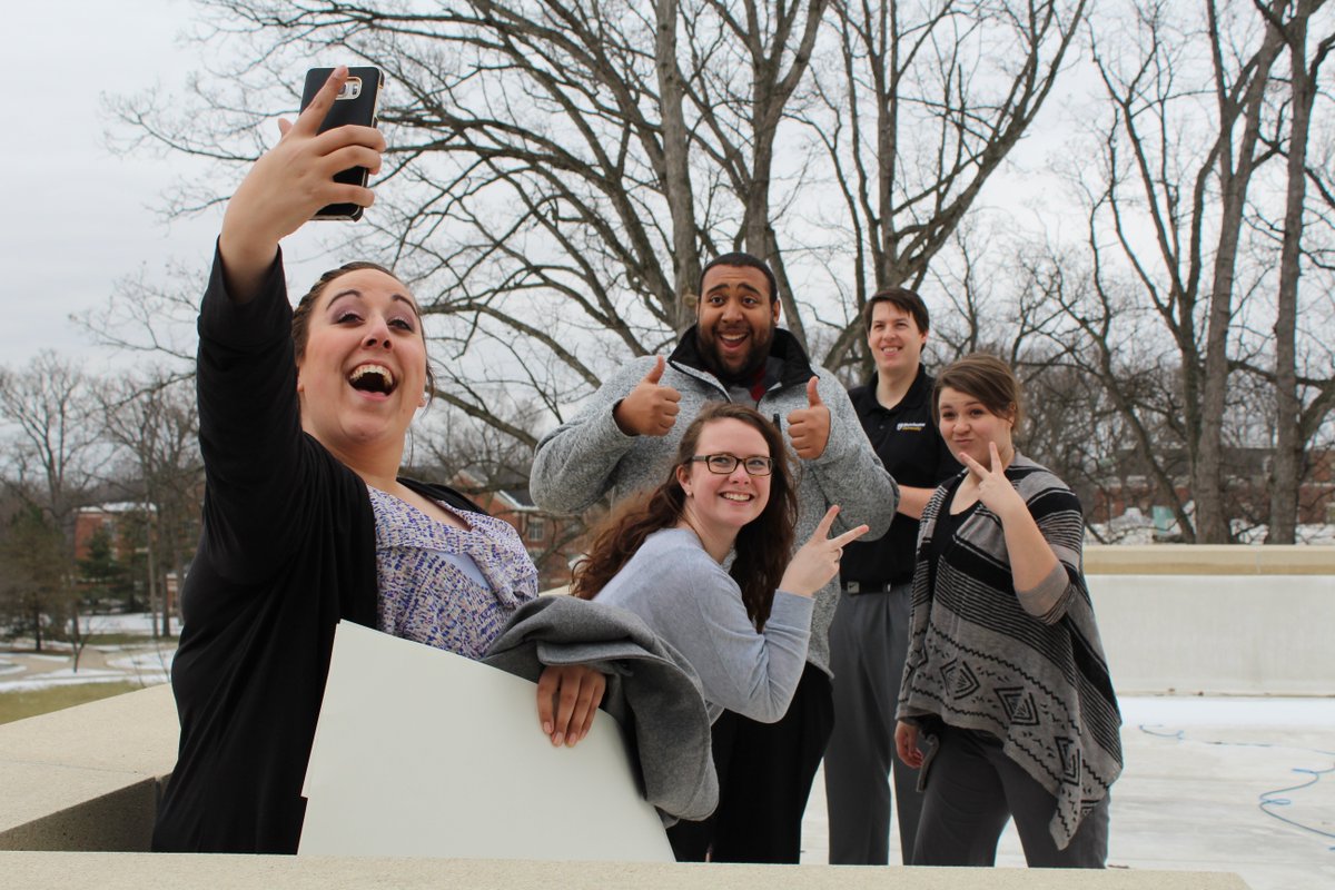 KGrubbsatMU's tweet image. Got caught taking a selfie on the roof of the Science Center! :) @ChelseaAtMU @RRolle_MU @jake_mu