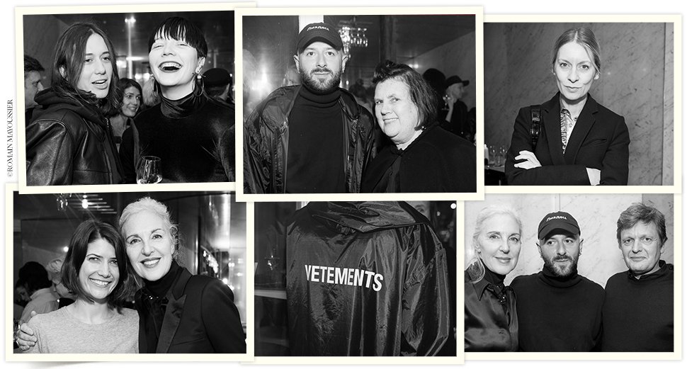 See inside the Vetements dinner, celebrating their collaboration with <a href="/MATCHESFASHION/">MATCHES</a>: bit.ly/VetementsParty