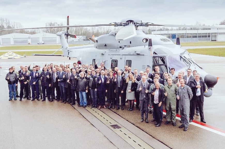 Saab's tweet image. We're proud to have contributed w/ the Tactical Mission System for Helicopter 14. 🚁 #svfm #HKP14F