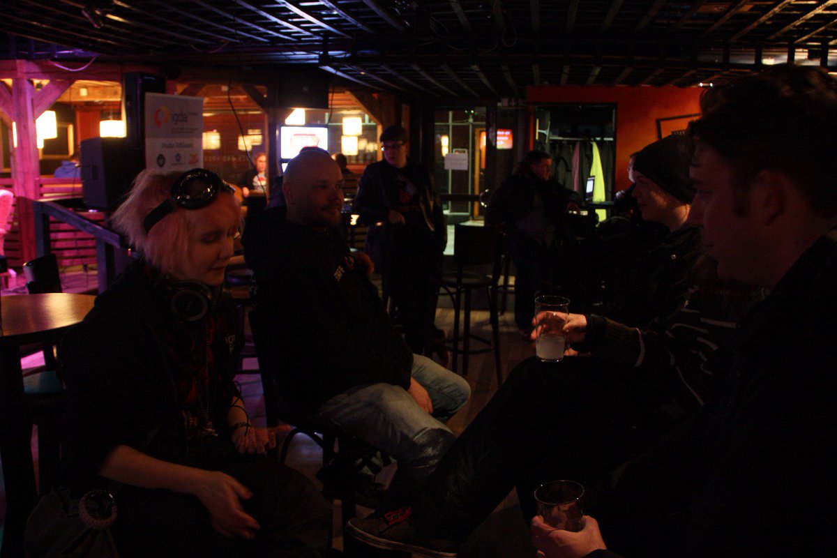 There was nice buzz at the first gathering of the year yesterday. #kajaaniscene is a great community.