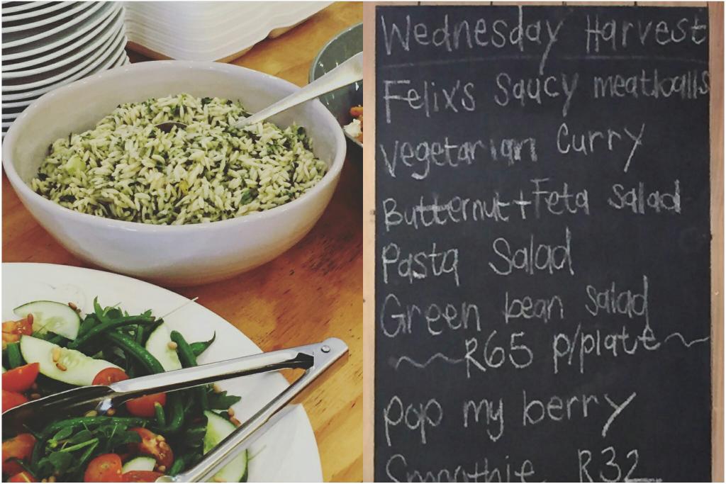 61plusate's tweet image. Wednesday harvest table #wholesome #lunchtime