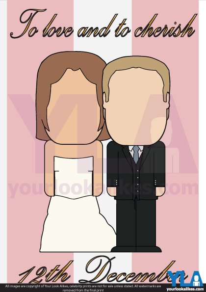 Get Yourlookalikes for a wedding present or as a fun gift for your guests #weddingwednesday