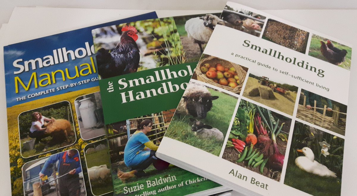 NFUCountryside's tweet photo. Splendid smallholding selection of books for #winitwednesday folks. RT or follow to enter https://t.co/1eK8zfBgAJ