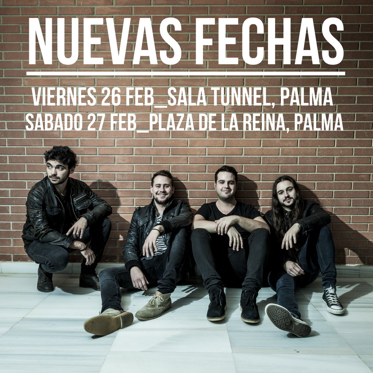 Nos vamos a Palma de Mallorca!! 26 Feb en <a href="/TUNNELRockClub/">TUNNEL Rock Mallorca</a> y 27 Feb, plz de la Reina, "concert de ses illes" #INStrip