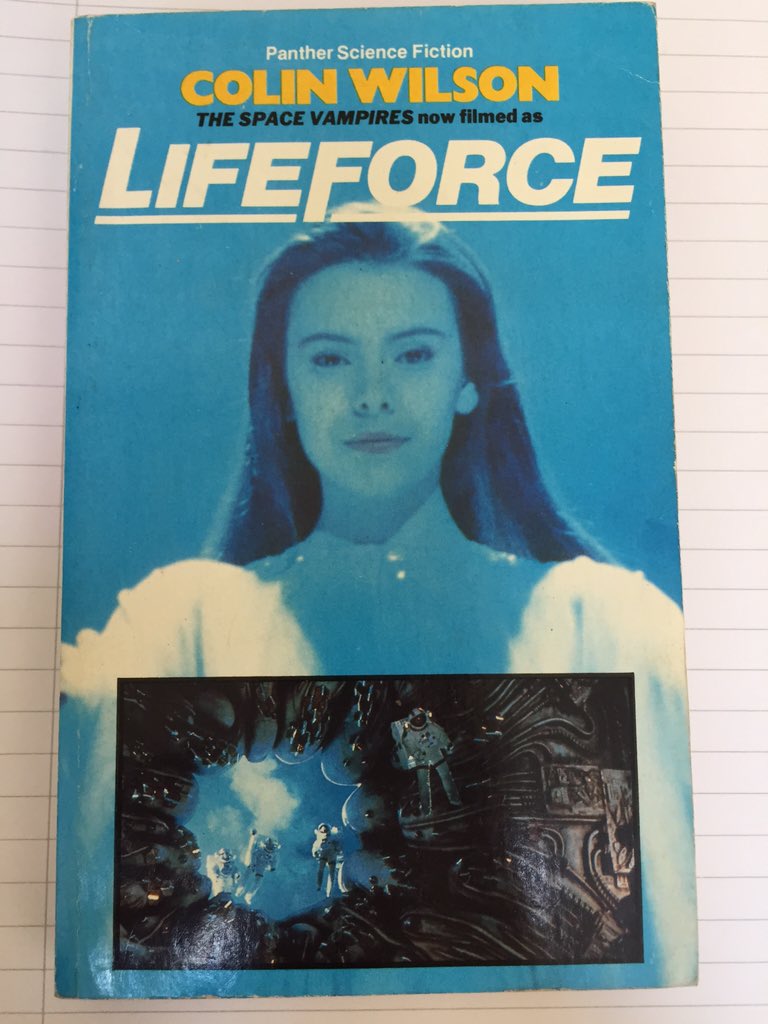 bigkev372's tweet photo. Just got this Awesome #Lifeforce book!!! Original title was #TheSpaceVampires written by #ColinWilson Cool!! https://t.co/MnZr5wCEtS