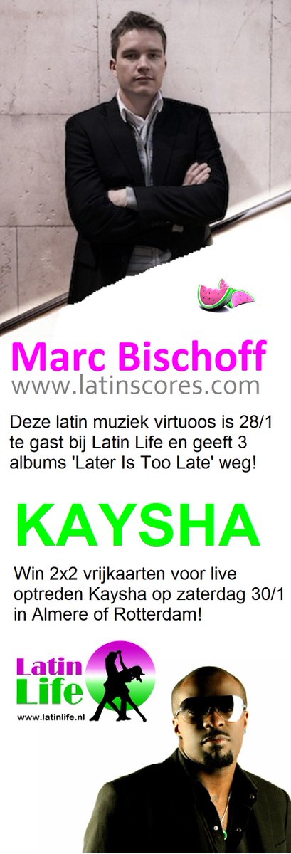 Donderdag bij Latin Life <a href="/omroepwest/">Omroep West</a>